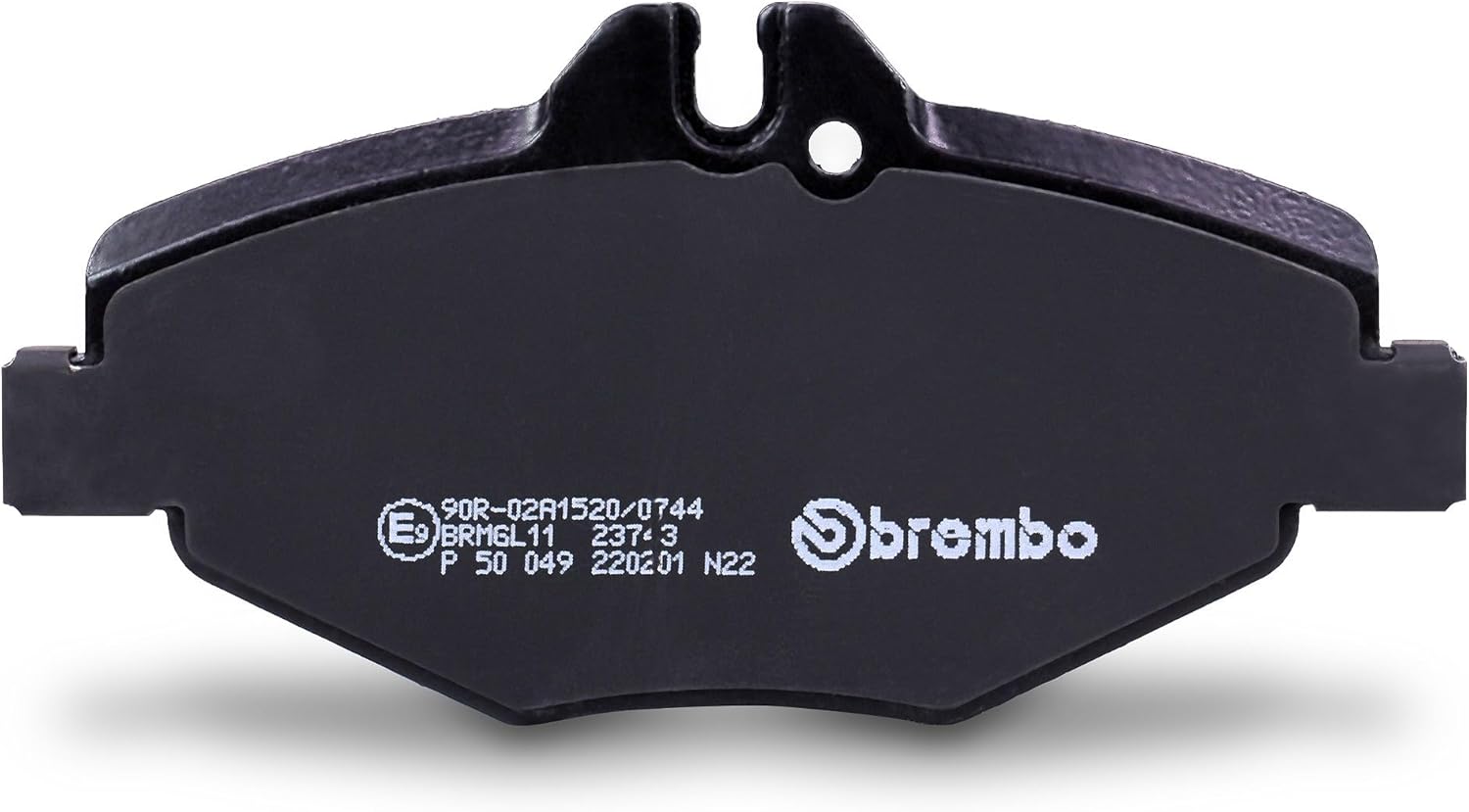 Brembo P50049 Low-Met Front Disc Brake Pad Set MERCEDES-BENZ/MERCEDES-BENZ (BBDC) OE# 0044208720