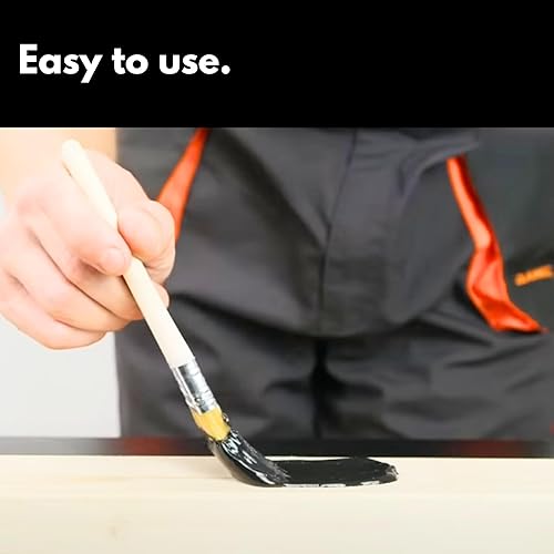 Miniatura 6 de Kit de goma líquida HSS  Sellador de polímero MS para techo, grietas, paredes y cualquier reparación, sin disolventes, membrana líquida flexible,