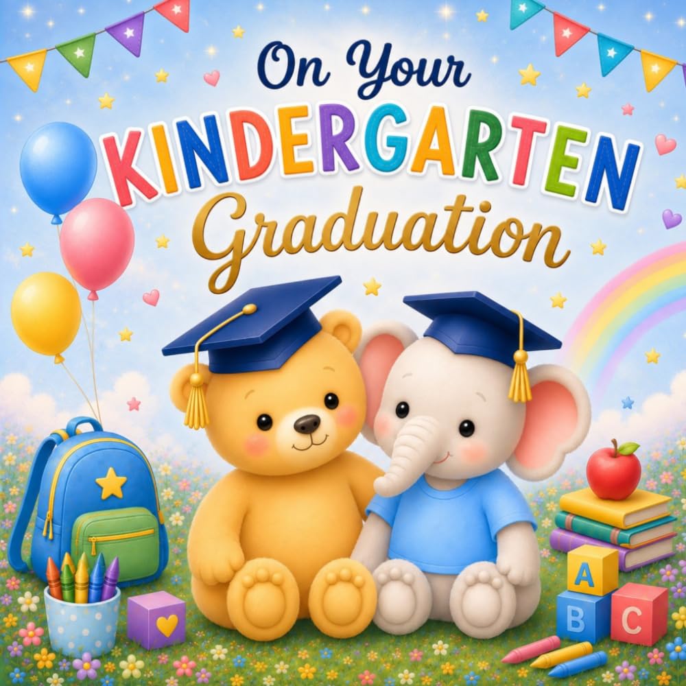 On Your Kindergarten Graduation!: A Graduation from Kindergarten Keepsake & a Happy Kindergarten Graduation Card Alternative | Book Instead of Card (The Book Instead of Card™ – A Keepsake Series)
