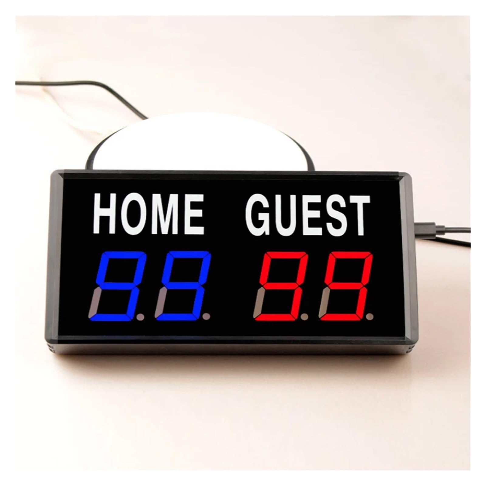 Tabellone segnapunti Digitale a LED elettronico Piaghe 0-99 con Telecomando for Basket Ping Pong Baseball