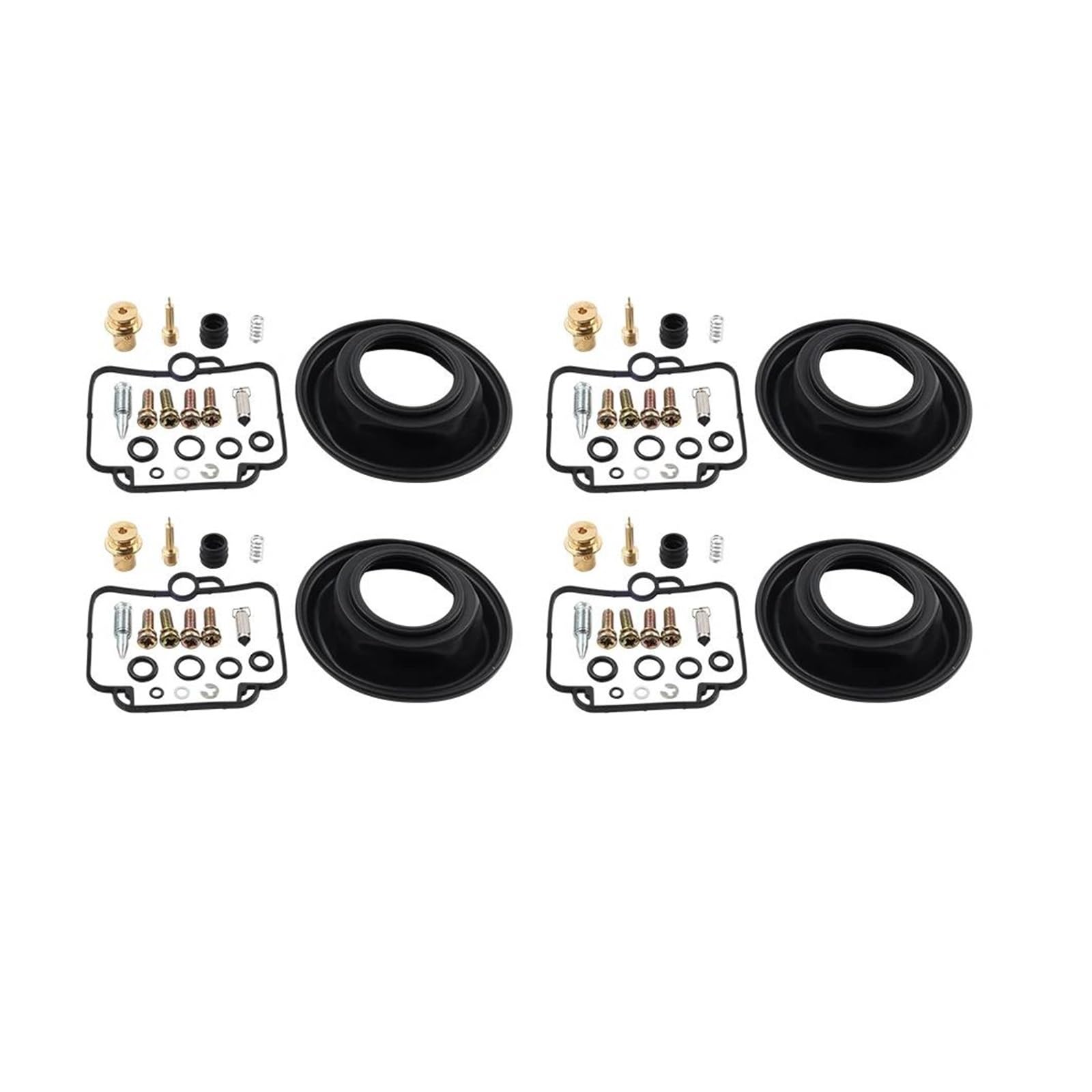4 Sets Carburetor Repair Kit Carb Rebuild Diaphragm for SU&ZUKI K&atana 750 GSX750F 1989-1997