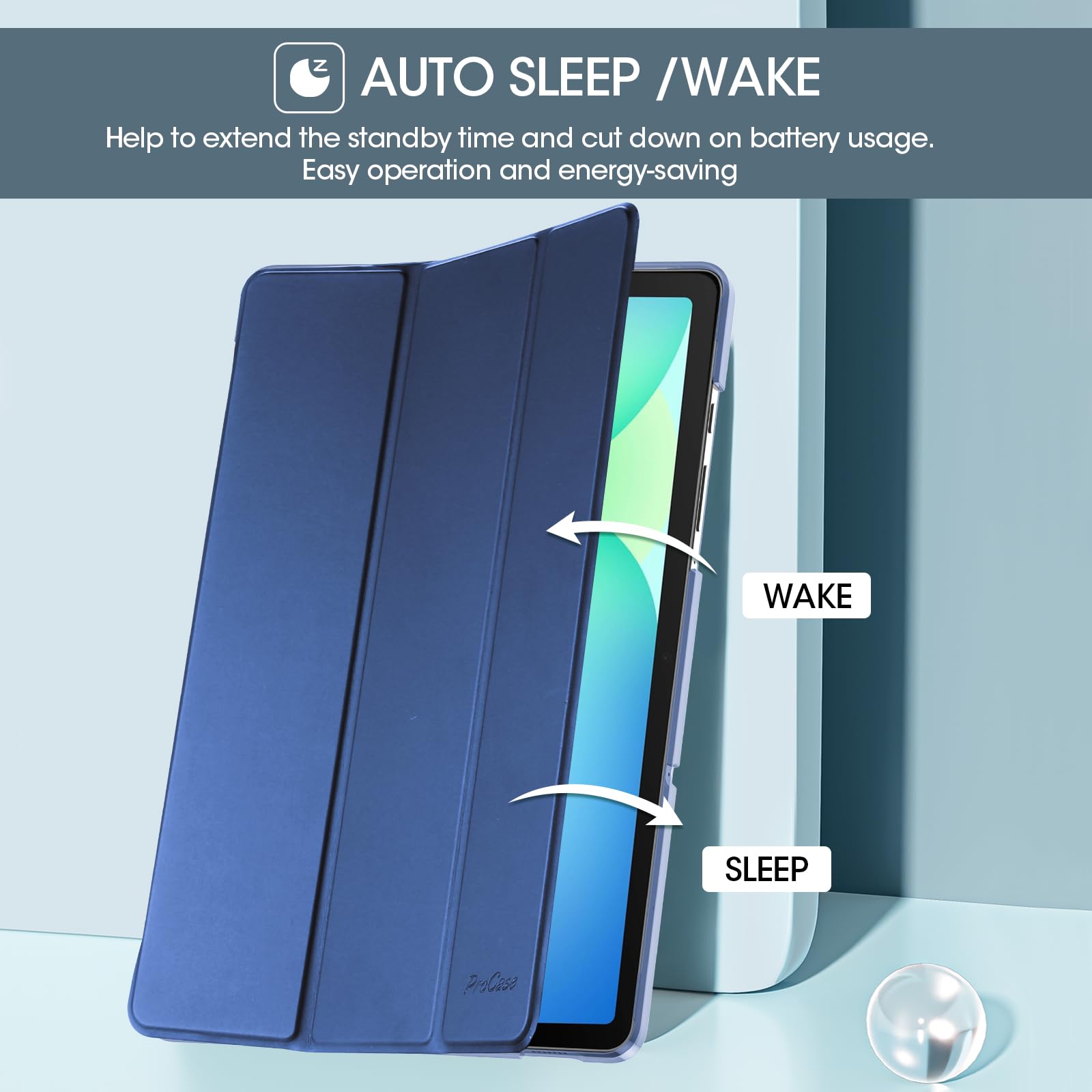 Amazon.com: ProCase Smart Case for Galaxy Tab S10 FE 2025/ S9 FE