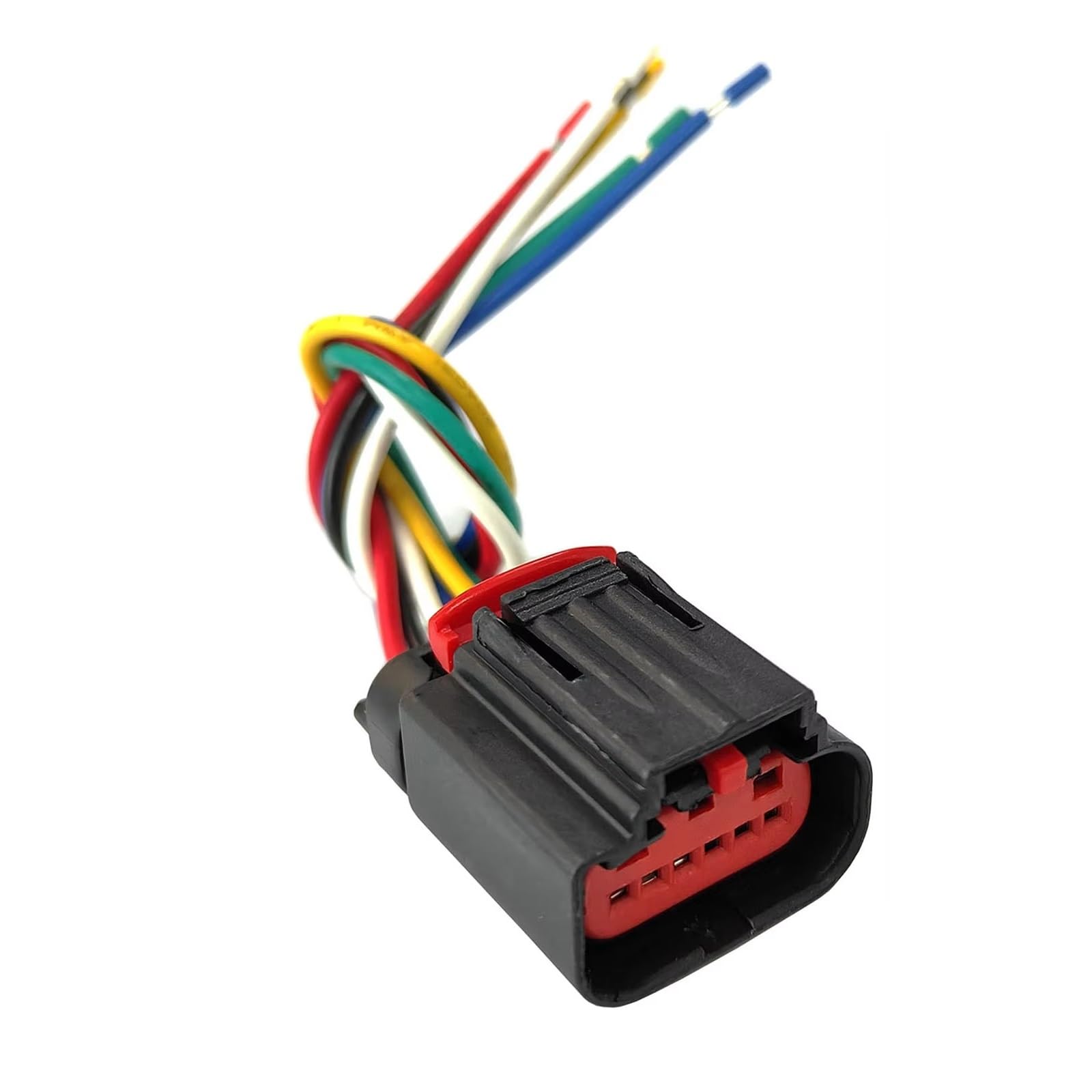 connecteur capteur Capteur de débitmètre d'air massique MAF compatible avec FIAT pour Ducato 2.2 D 2006-2025 connecteur 6 broches