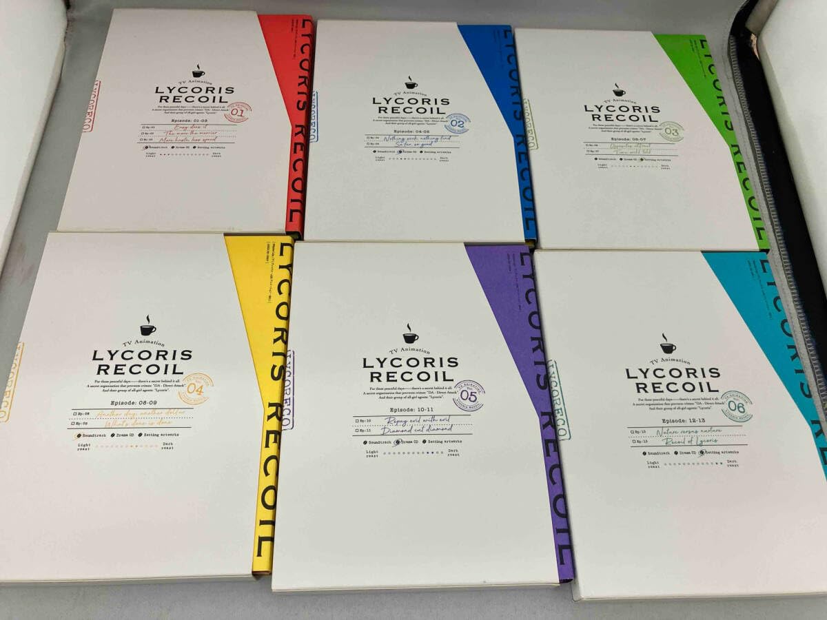 リコリス・リコイル 完全生産限定版 全6巻セット Amazon.co.jp: 【Blu-ray】リコリス・リコイル 完全生産限定版 全6巻