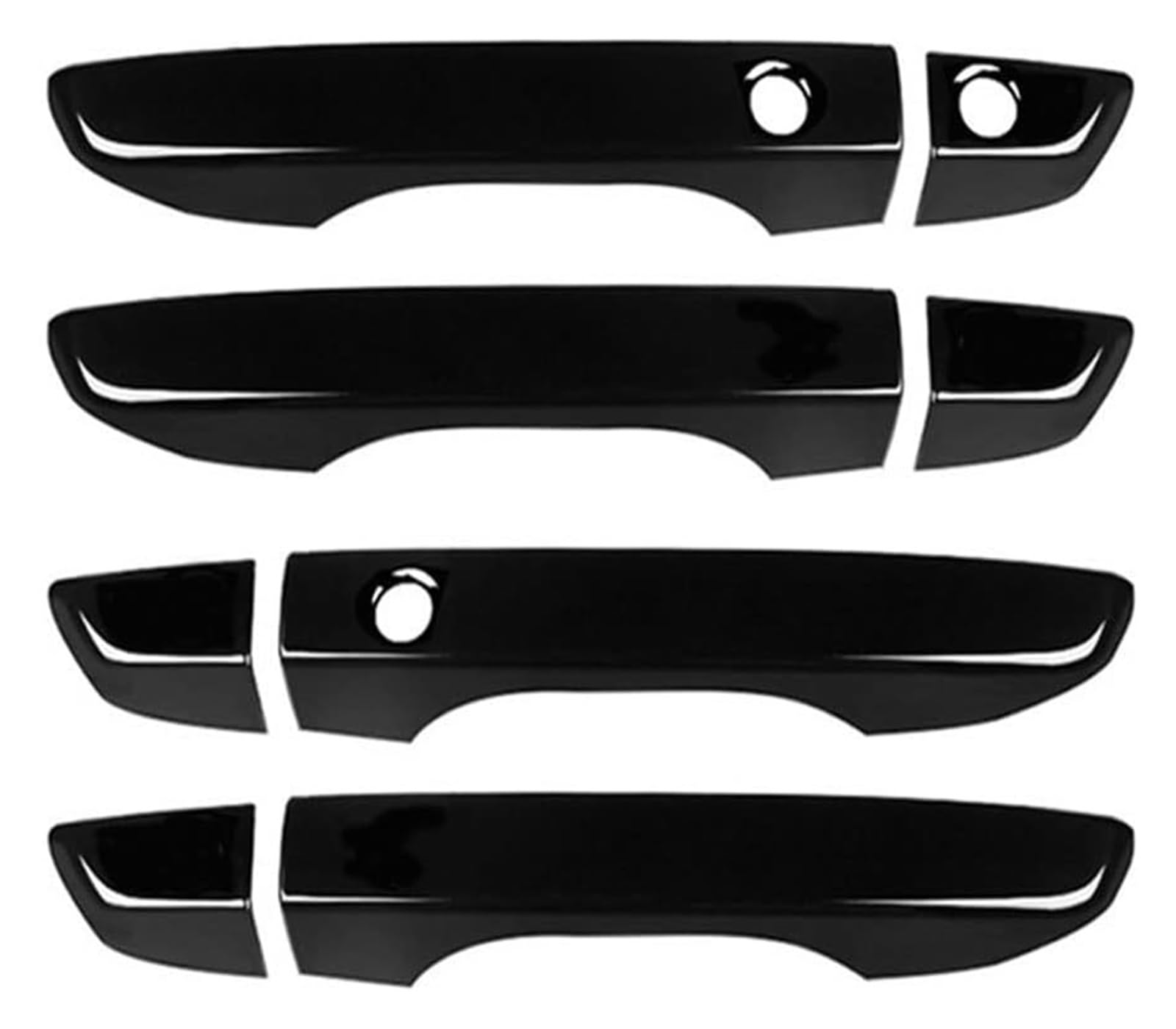 QWQTHGS Car Exterior Door Handle Cap for Civic 10th 2016 2017 2018 2019 Car Decor 4PCS Door Handle Covers with Keyless Entry Exterior Handles