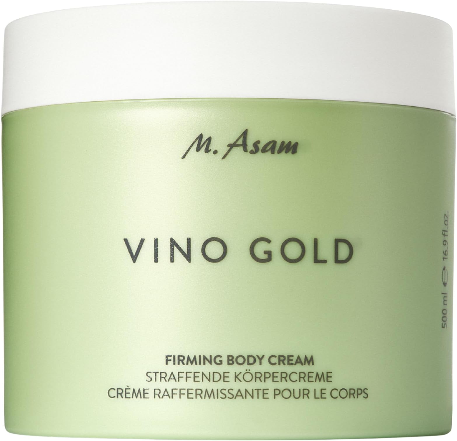 VINO GOLD Firming Body Cream (16.9 Fl Oz)- anti-aging body care for smooth skin, lotion for women with aloe vera, cocoa butter, caffeine, vitamin E & vitamin B3, vegan personal skin care.