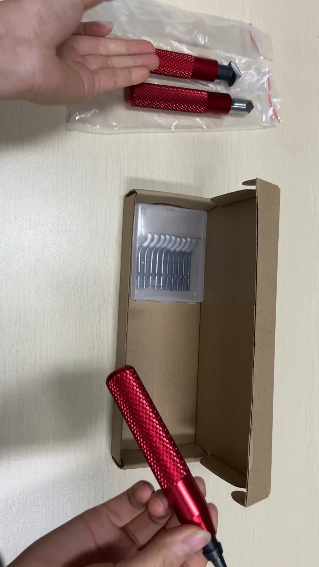 XUNTOP Deburring Tool with 10 Replacement Blades on Amazon Live
