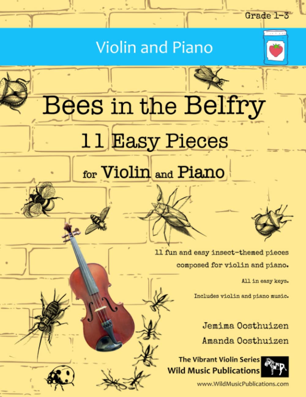 Bees in the Belfry for Violin: 11 Easy Pieces for Violin and Piano