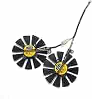 PC用ファン・クーラー RADEON RX480 / ASUS Amazon.com: inRobert A Pair Graphics Card Cooling Fan for