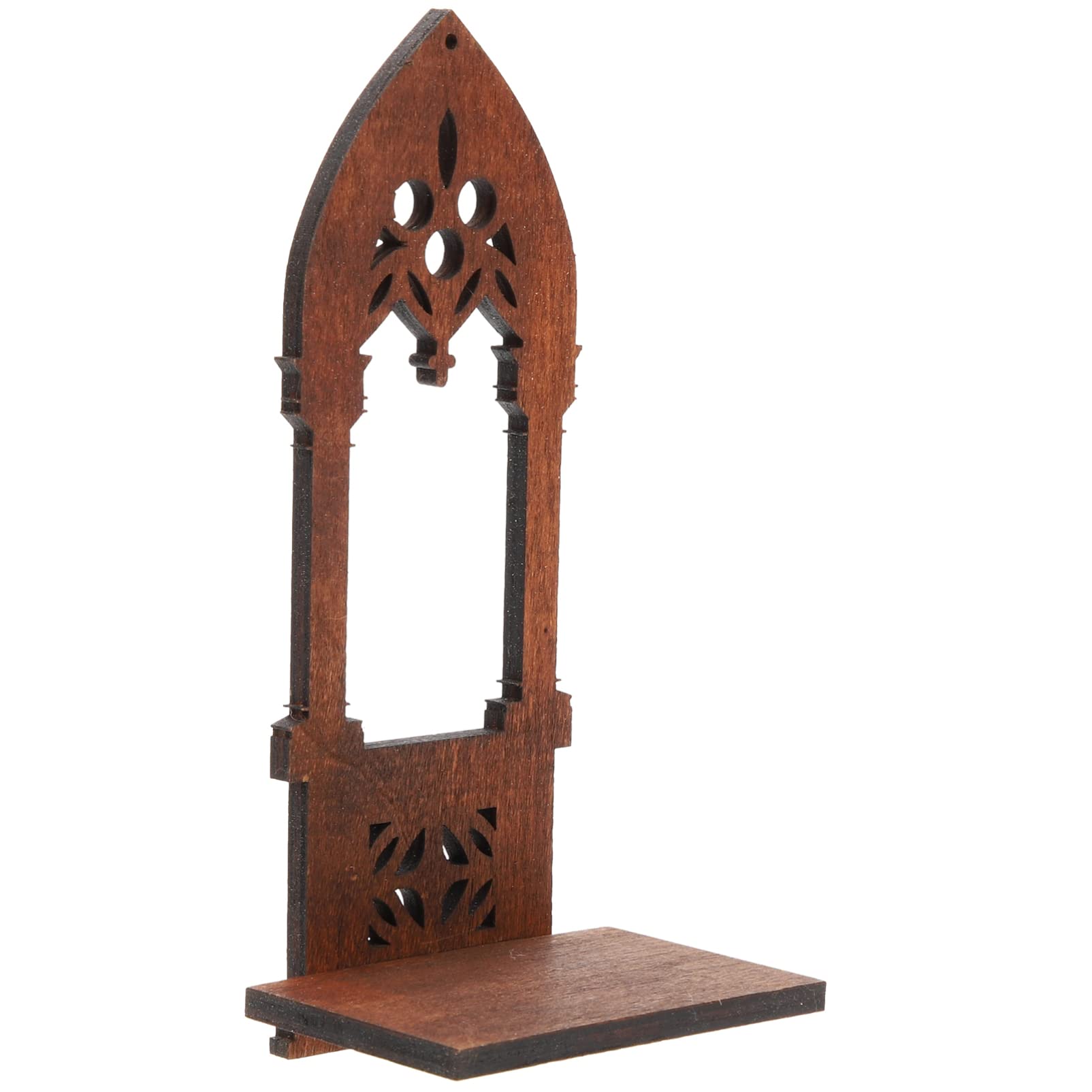 HOMSFOU 1 Pair Table Decor Gothic Black Candelabra Iron Candle Sconce Wall Floating Shelves Dinner Candlestick Home Decor Candlesticks Holders Black Candles Wrought Iron Wood Candle Holder