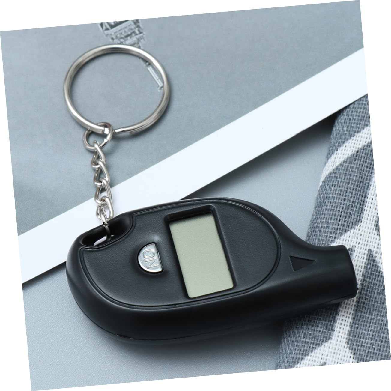 STOBAZA 2Pcs Digital Tire Pressure Gauge for Car Truck Ergonomic Design with Key Ring Accurate Measurement with Instant Digital Display Portable Tire Gauge for Easy Carrying