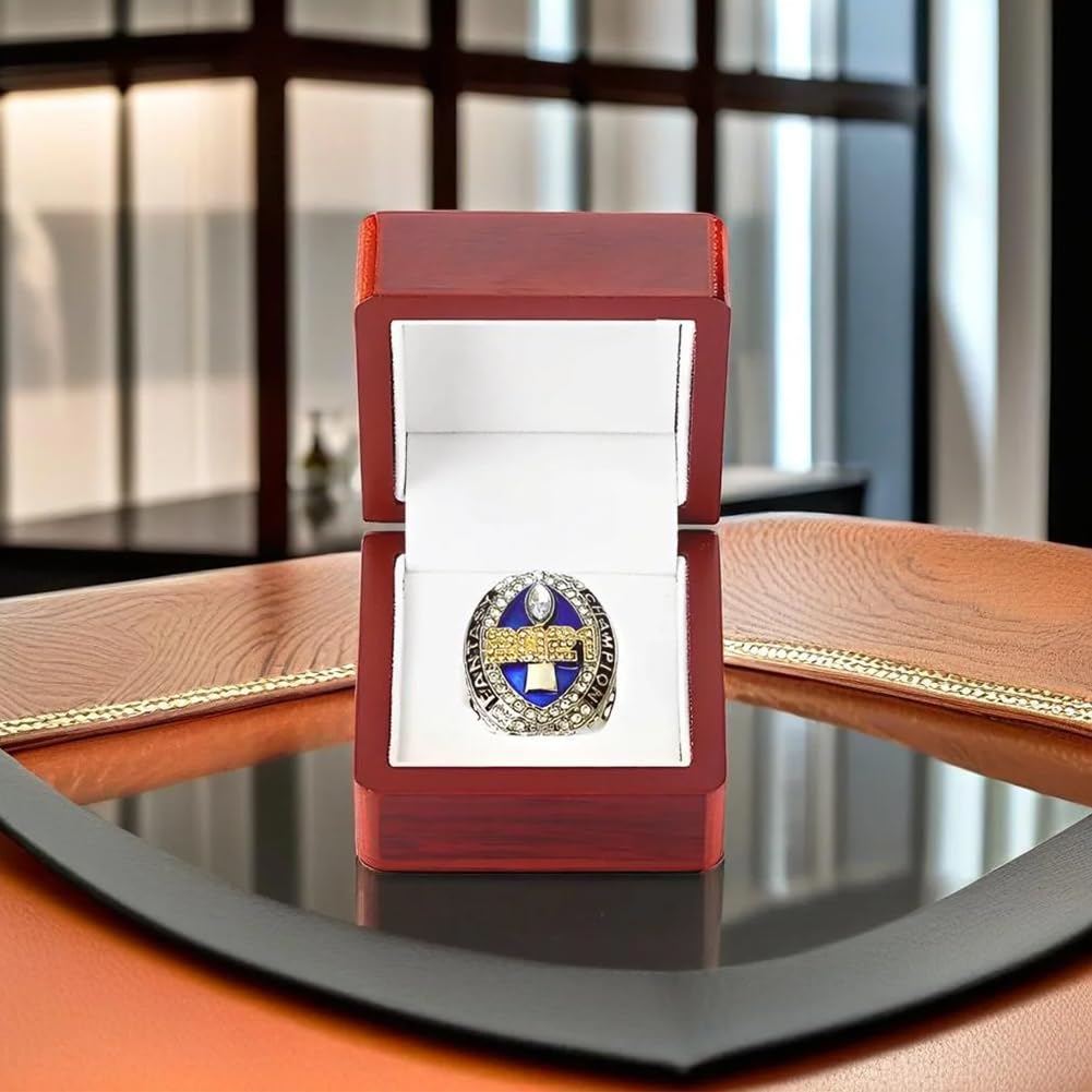 2021 Anello del Campionato di Calcio Fantasy Anelli del Campione della Lega FFL Regali per Amici di Tifosi di Rugby Souvenir Ornamenti per vetrine per Ufficio