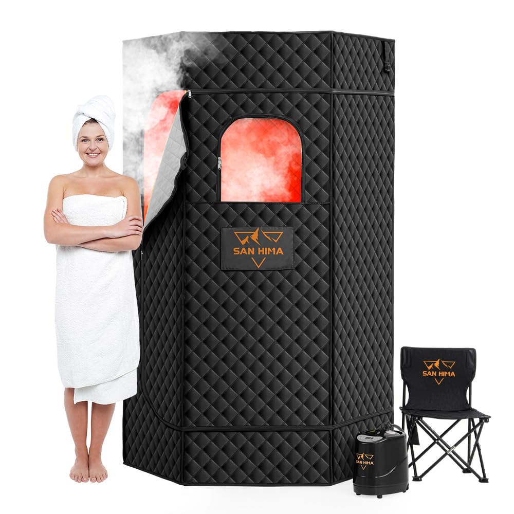 Amazon.com : SAN HIMA Portable Sauna for Home, 1 Person Steam