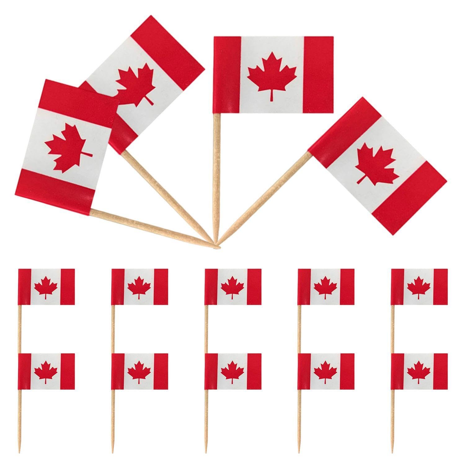 200 Bandiere Canadesi, Bandiere Della Coppa Del Mondo, Bandiere Del Personale Canadese, Bandiere Del Personale Canadese, Bandiere A Mano Piccola