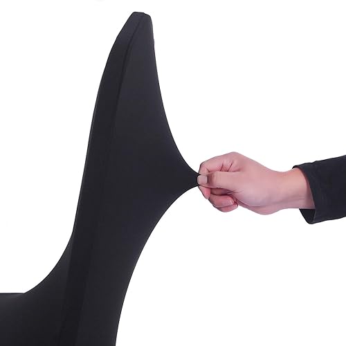 Miniatura 7 de Funda de silla Peomeise plegable, de elastano para banquete de boda, comedor, evento.