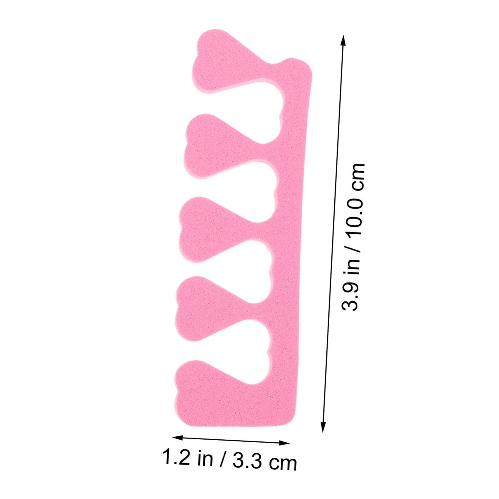 WOFASHPURET 100Pcs Toe Separators for Nail Art Easy Access Finger Spacers for Drying Fresh Polish Essential Nail Tools for Manicure Foot Care