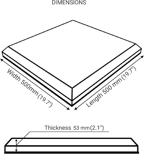 Miniatura 5 de Panel acústico difuso de absorción de sonido, onda para rec.studio  Madera laminada, (paquete de 4), Roble