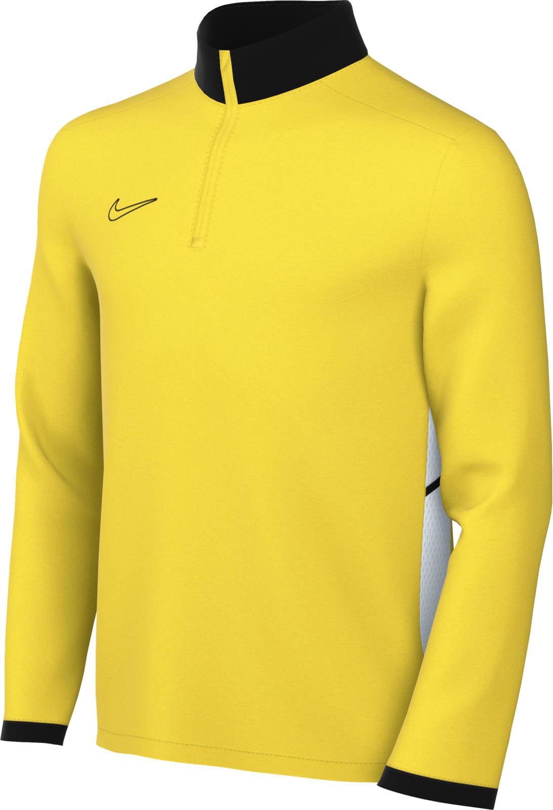NIKE FZ9773-719 Y NK DF ACD25 DRIL TOP Sweatshirt Unisex TOUR YELLOW/BLACK/WHITE/BLACK Size M