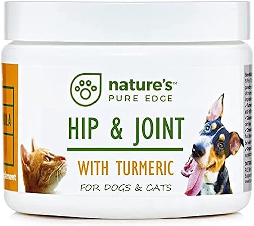 Potente PET cadera y articulación - con cúrcuma orgánica - ingredientes naturales - triple fuerza - condroitina - glucosamina - MSM - Calcio de