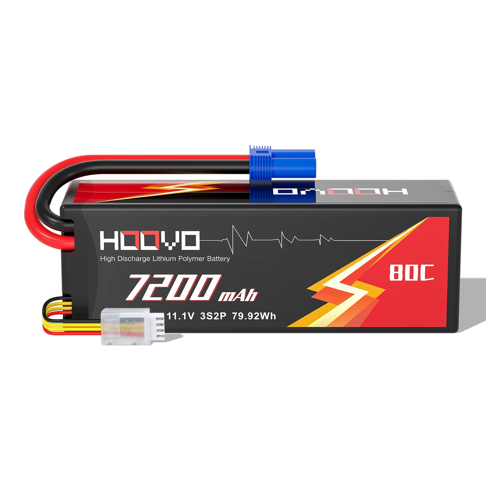 Batería Lipo 6000 Mah 80c 7.4v Para Rc Paquete De 2 | Meses sin interés