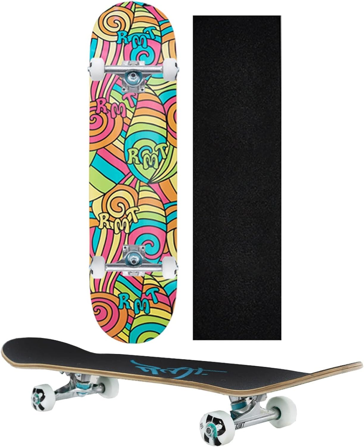 スケボーコンプリート セット 7層カエデ材 C おしゃれ かわいい スケートボード デッキ 初心者に向き 大人 子供へプレゼントなどに 子供用 完成品 競技用スペック31 5インチ 色 若者 衝撃吸収設計 新作多数 スケートボード