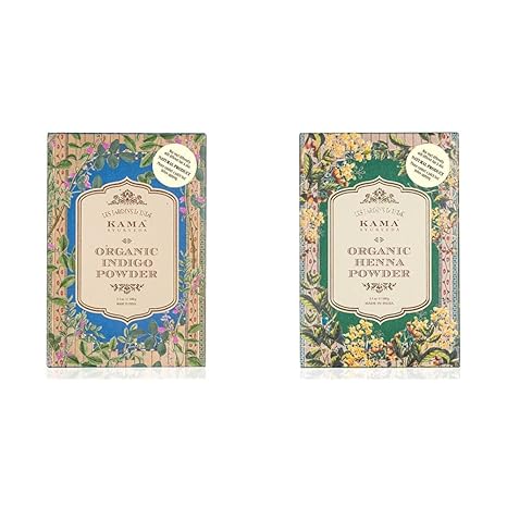 Organic Henna Powder & Organic Indigo Powder
