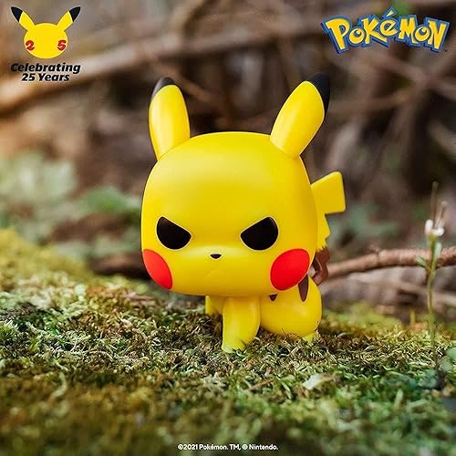 Miniatura 3 de Funko POP Pop! Games Pokemon - Pikachu (Attack Stance) Figura de vinilo coleccionable, multicolor, talla única
