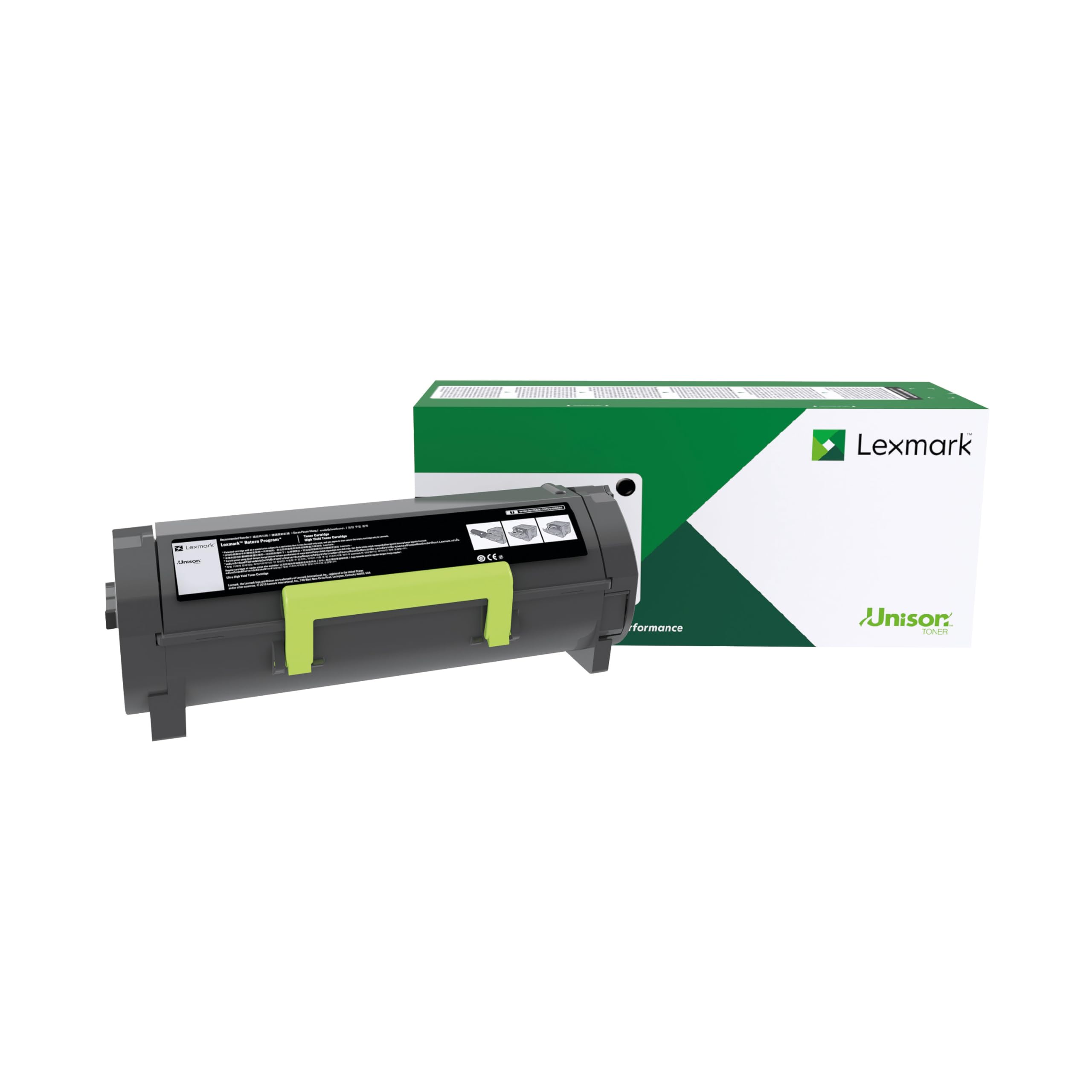 Lexmark 602H High Capacity Black Return Program Toner Cartridge (60F2H00)