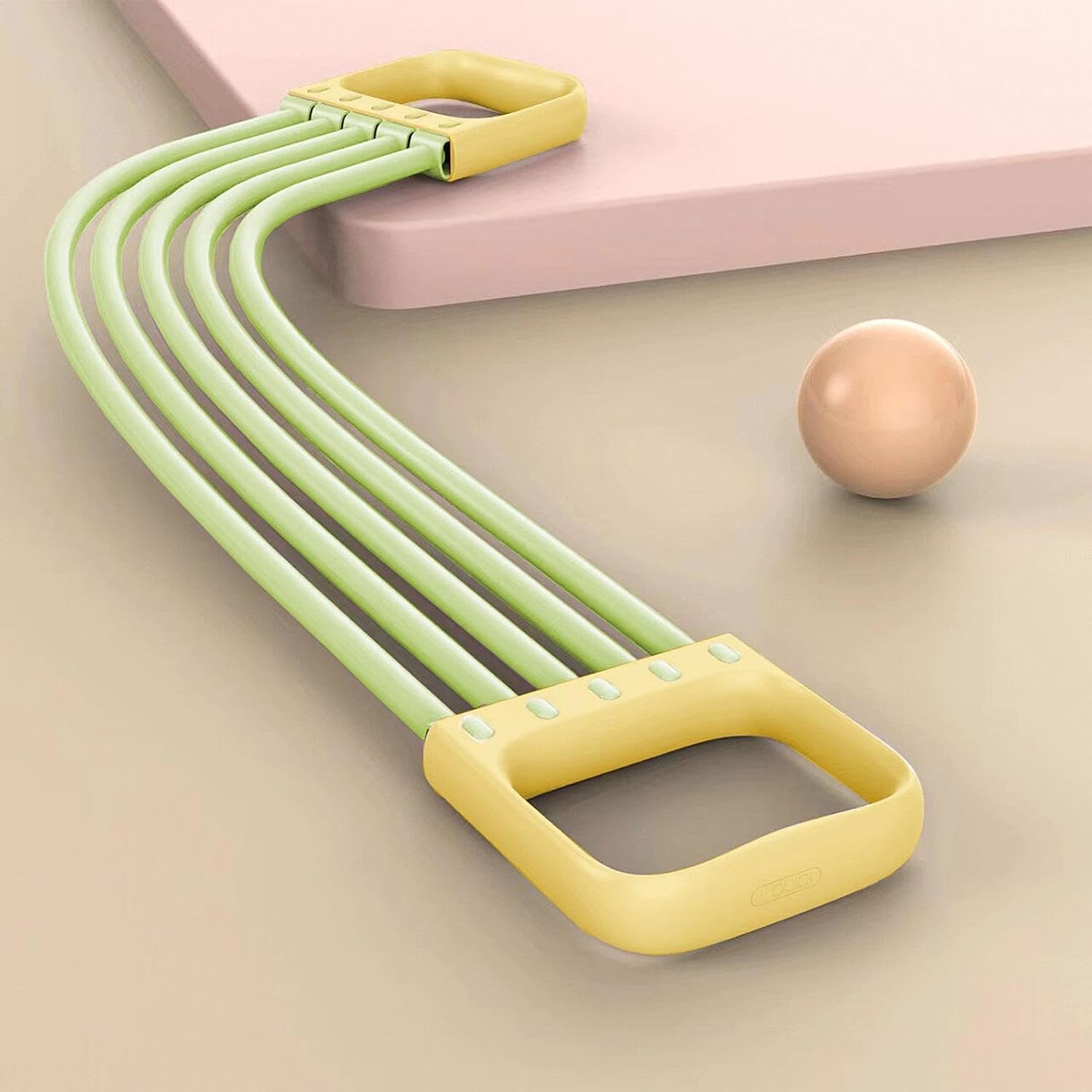 Chest Expander 5 Spring Chest Arm Extender - Resi Trainer - Adjustable Muscle Trainer for Hand, Arms, Chest and Handle Training