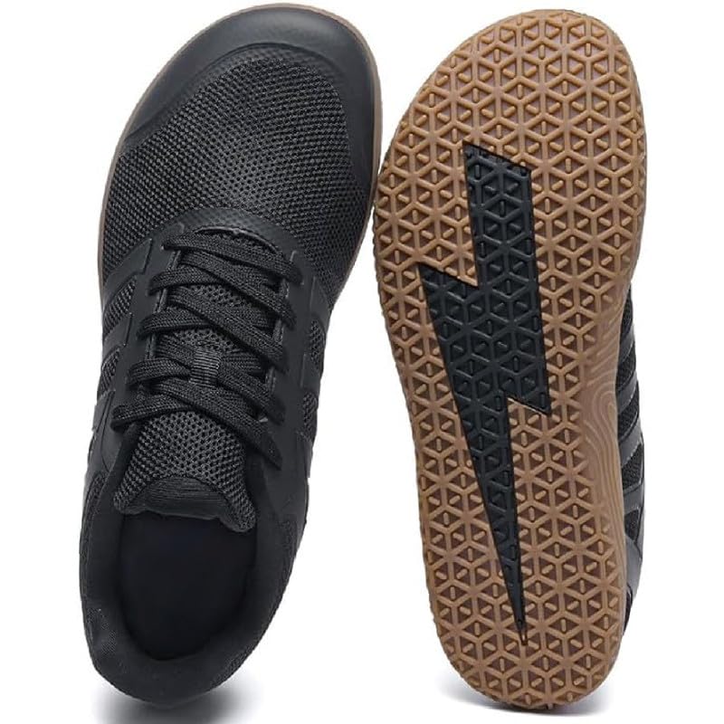 Image of ziitop Barefoot Shoes Men Sneakers Casual Wide Toe Box Running Footwear Zero Drop Tennis Minimalist Walking Grounding Shoes for Gym Workout Weightlifting Hiking Cross Training Trail Climbing