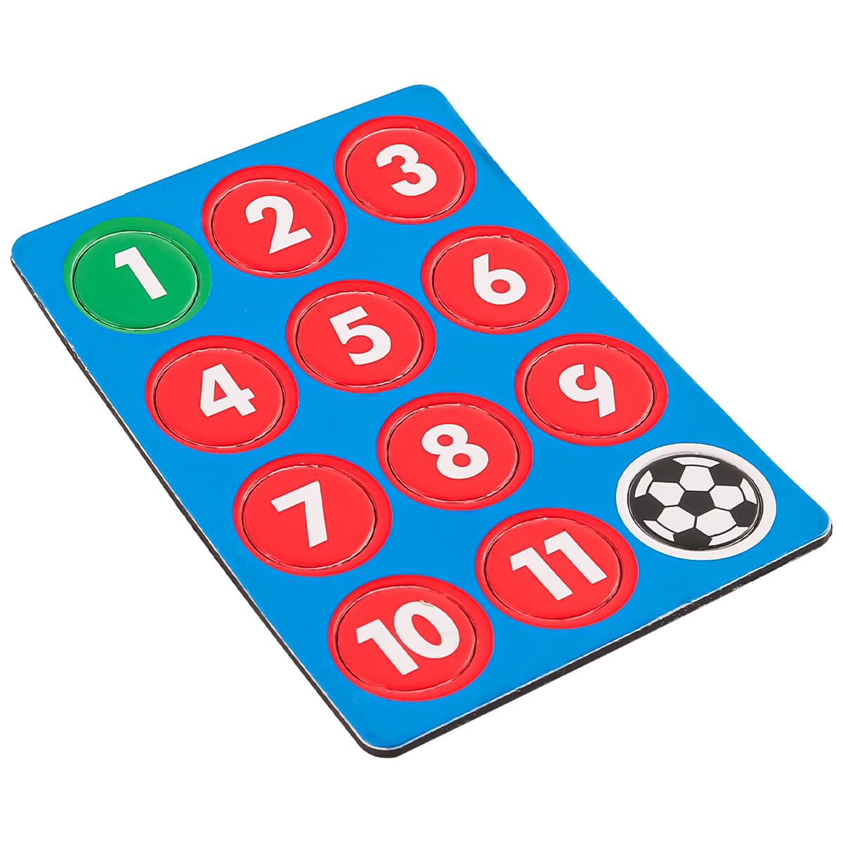 VOANZO Football Soccer Player Magnets Numbered Replacement for Magnetic Tactics Coaching Football Drip Chess Pieces - Image 2