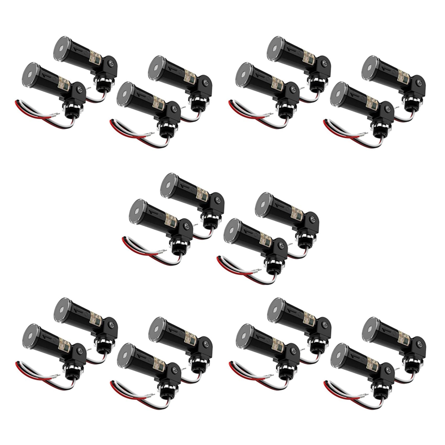 Jnchdghwa 20Pack,Dusk to Dawn/Day Night Sensor, Photoelectric Switch, Photo Cell Sensor,IP65 Waterproof Photocell