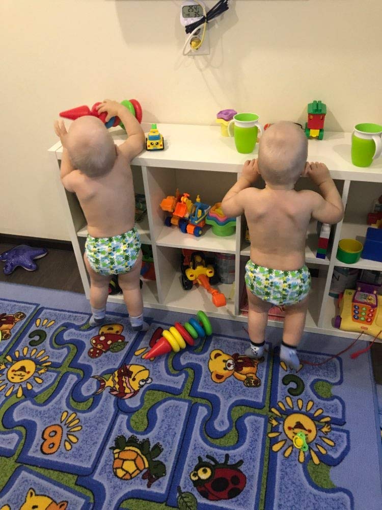 Set di 3 Mutandine di Apprendimento Training Pantaloni Vasino Intimo Lavabili Riutilizzabile per Bambini Piccoli