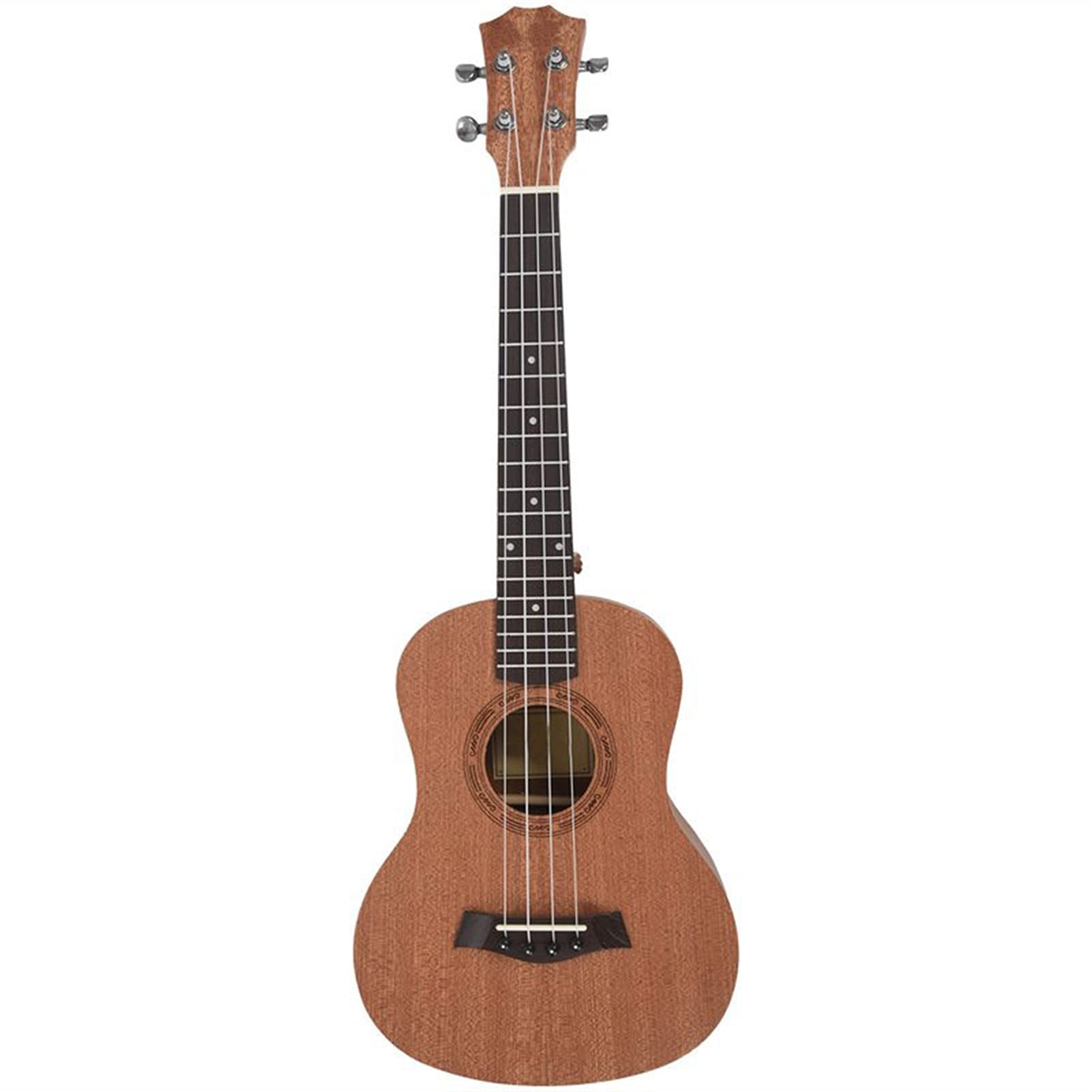 Ukulele koncertowe Początkujący Ukulele 26 Cali Mahogany Wood 18 Fret Tenor Ukulele Acoustic Cutaway Gitara Mahogany Wood Ukelele Hawaii 4 String Guitarra
