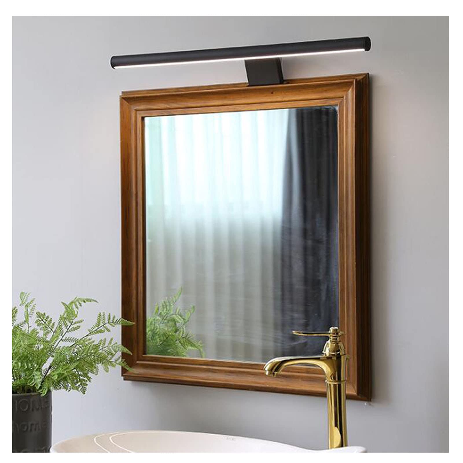 Lampe murale étanche anti-buée à LED de 60 cm pour un reflet net