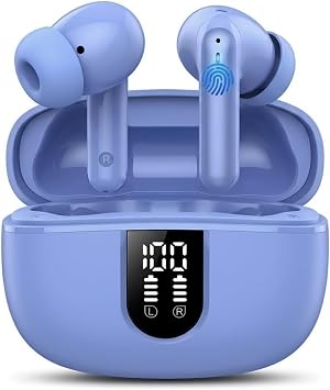AI Translation Earbuds Real Time with Audio/Video Calls,164 Languages Translator Earbuds with 6 Translation Modes, 3-in-1 Bluetooth 5.4 Translating Headphones,60H Playtime for Travel/Business/Learning