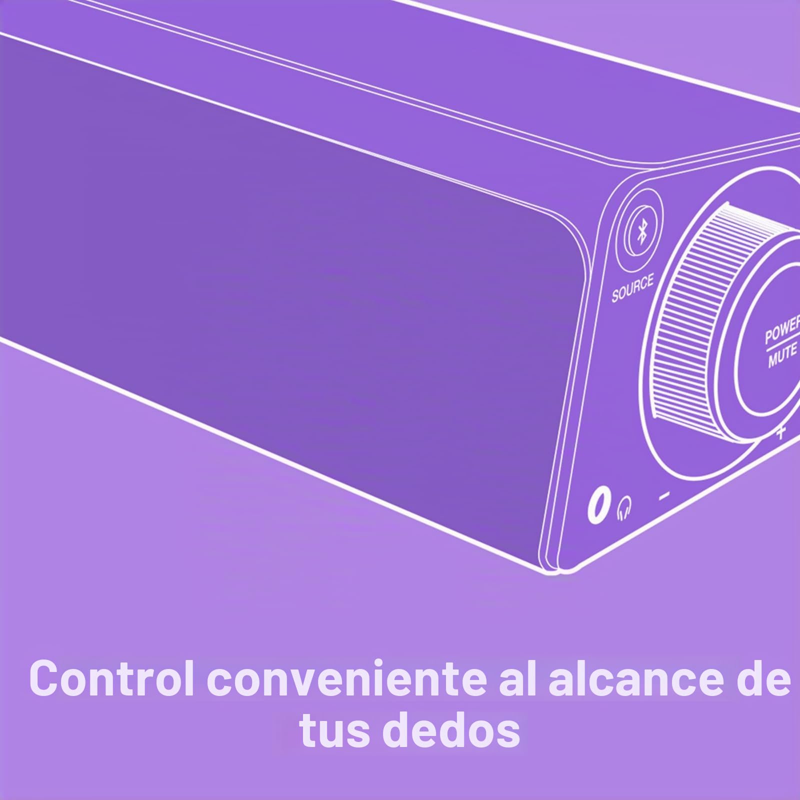 Creative Stage SE Mini Barra de Sonido compacta Debajo del Monitor con Bluetooth 5.3, Audio Digital USB, para pc y Dispositivos móviles