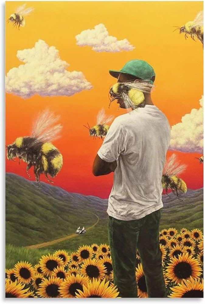 【新品】タイラーザクリエイター ポスター Amazon.co.jp: タイラー・ザ・クリエイターアルバムカバーポスター