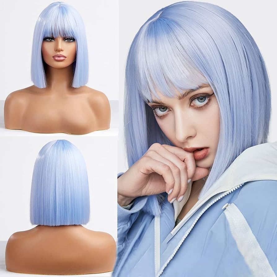 フルウィッグ 医療用 ウィッグ ボブ ミディアム ストレート ショート 3D前髪 ウィッグ ボブ 通販 ショートボブ ショート かつら フルウィッグ