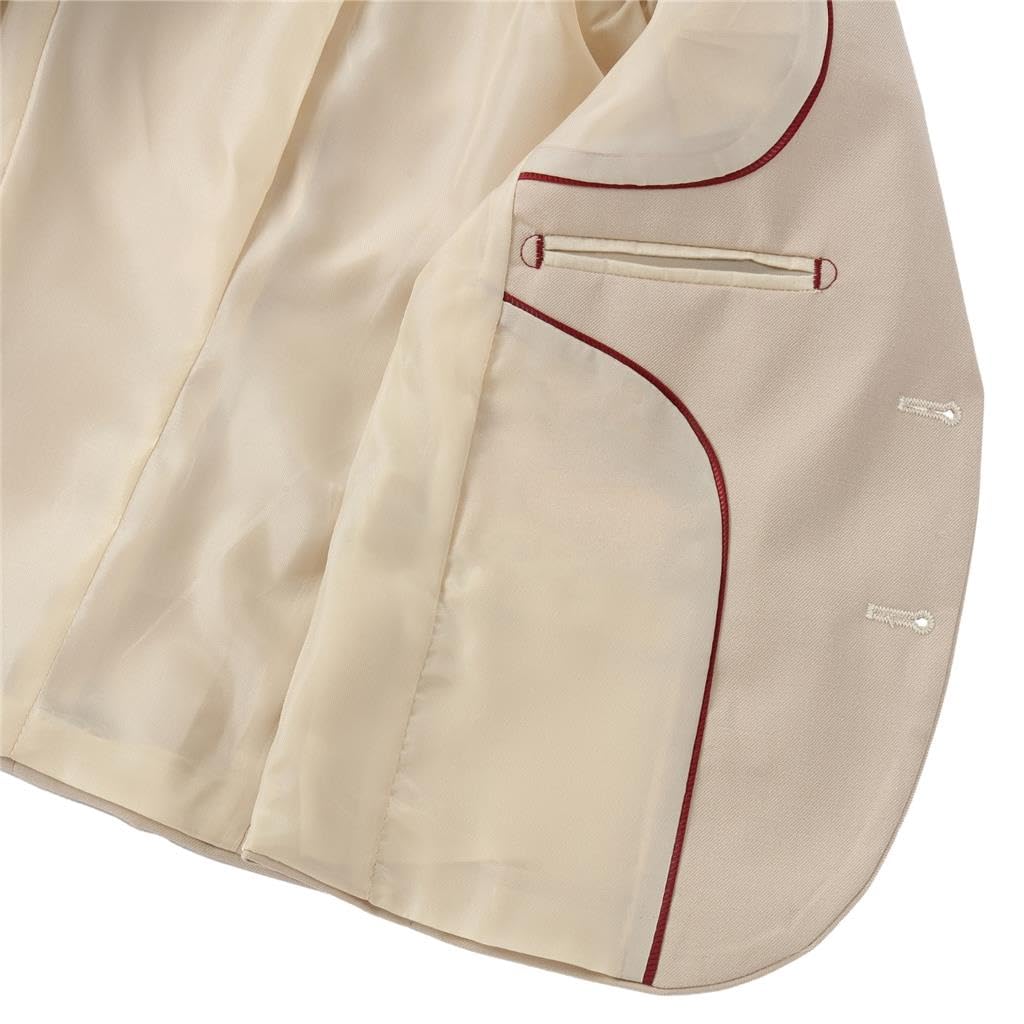 Lito Angels Smoking-Anzug für Kleinkinder Jungen, 5-teilig mit Blazer Weste, Schmale Passform, 2-13 Jahre, Blau/Marineblau/Schwarz/Khaki/Grau