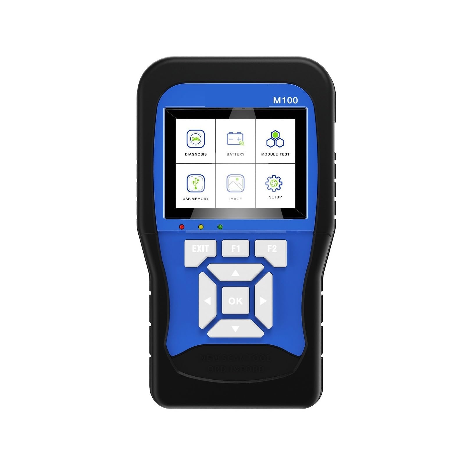 Narzędzie diagnostyczne do skanowania motocykli M100 w wielu językach Moto Scan Tester,Przyjazny dla użytkownika