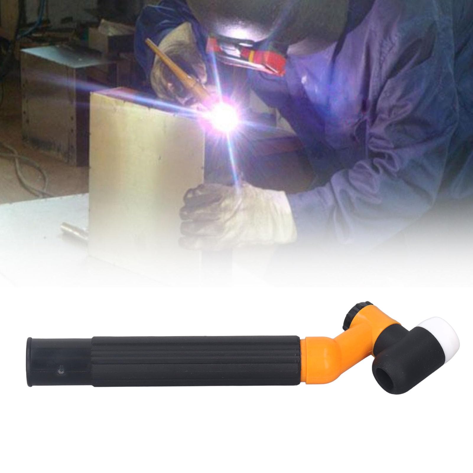 Testa torcia per saldatura TIG, WP-26P Testa torcia diritta per saldatura TIG Corpo torcia per saldatura raffreddata ad aria Accessorio 10N46 Testa torcia per saldatura TIG, WP-26P Testa torcia diritta per saldatura TIG Corpo torcia per saldatura raffreddata ad aria Accessorio 10N46