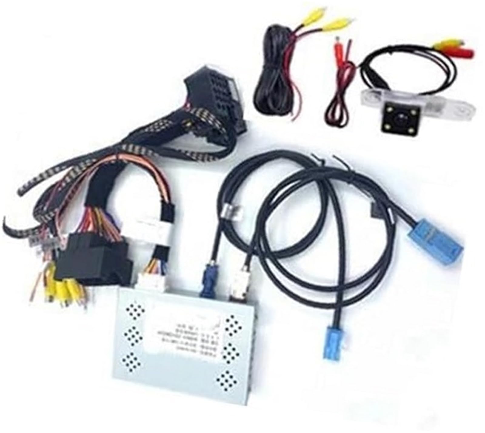 Kamera cofania w samochodzie Kamera cofania, dla Volvo V40 V60 V90 Xc90 S60 S80 S90 2015-2017 2018 tylna kopia zapasowa przedni tylny Adapter interfejsu