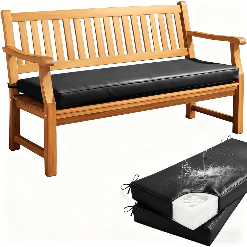 Coussin de banc de jardin pour terrasse et repas conviviaux en famille