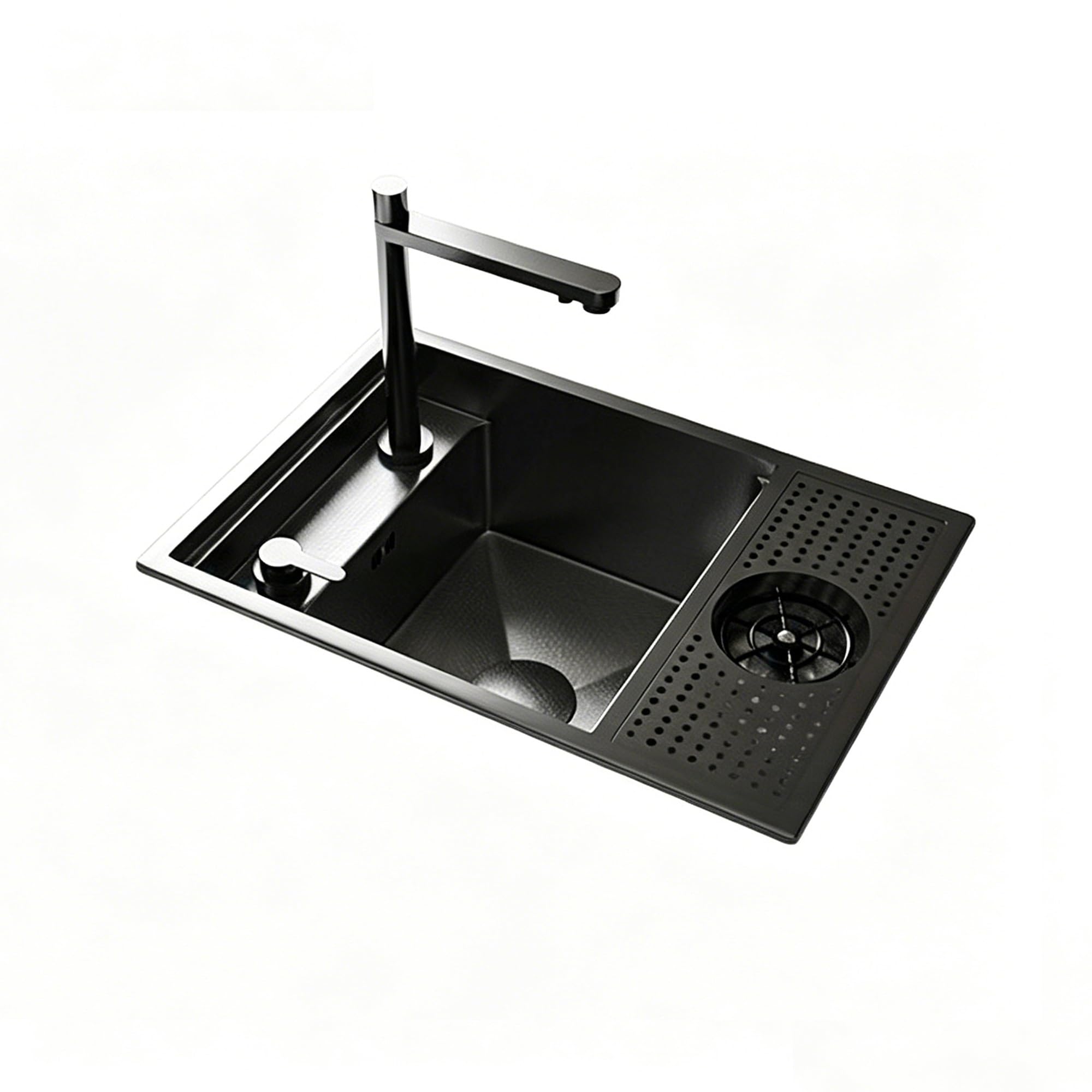 SC Sink, 3-in-1 Faucet Sink for Coffee Shops and Restaurants(600x400mm)