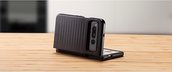ZAGG Gear4 Bridgetown Google Pixel Fold Case - Slim, Hinge-Protective Design Reinforced with D3O Bio, 10ft Drop Protection