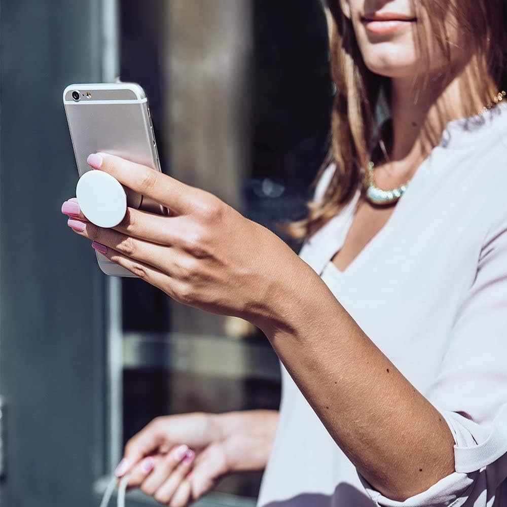PopSockets: Collapsible Grip & Stand for Phones and Tablets - Classic Check Blue