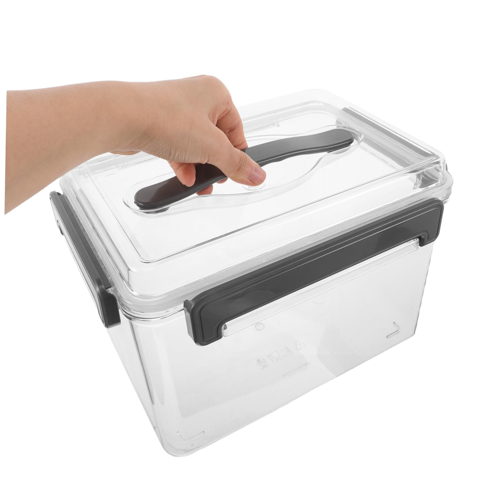 SHINEOFI Kameralinsen Aufbewahrungsbox aus Acryl Transparent Leicht und Tragbar für Kameraobjektive und Digitalkamera Zubehör für Fotografen Beim Bergsteigen und Outdoor Einsatz
