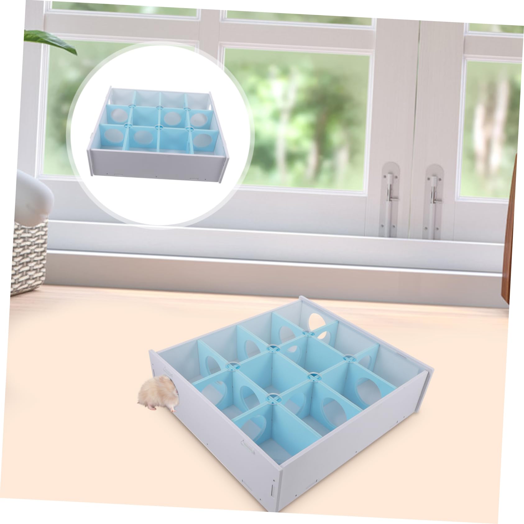 Yardwe Tunnel De pour Hamster Labyrinthe Créatif pour Rongeurs Accessoire De Divertissement pour Petits Animaux