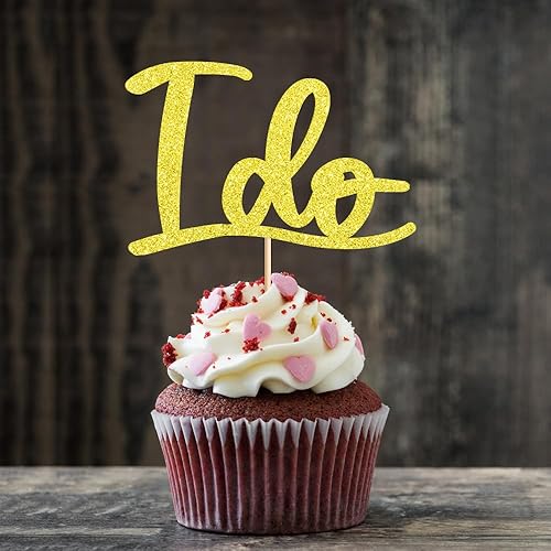 Miniatura 5 de Party to Be Decoración personalizada para cupcakes 24 piezas de papel con purpurina personaliza tu nombre y edad decoración de pastel para